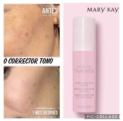 Mary Kay Idade no tempo minimize o soro de correção de tom 3D 1 fl oz / 29 ml - qualquer tipo de pele