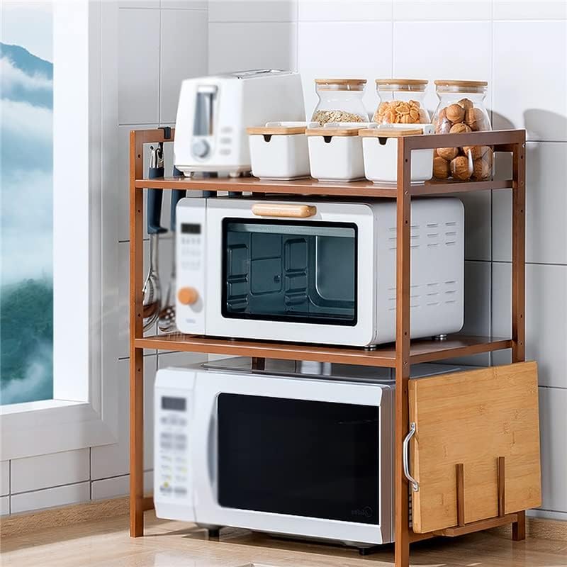 Prateleira ajustável de rack de armazenamento de bancada de cozinha wykdd adequada