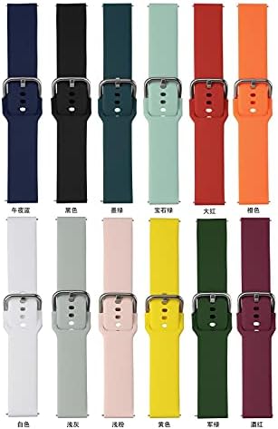 Sawidee Substacement Silicone Band Strap for Garmin Vivoactive 3 Forerunner 245 645 Venu Watch Band Strap for Vivomove HR