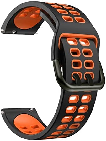 Bahdb 22mm de pulseira de pulseira para Garmin Venu 2/Vivoactive 4 Smartwatch Silicone WatchBand Forerunner 745/Fenix ​​Chronos