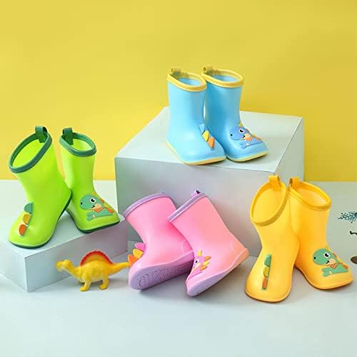 Desenho animado colorido animal animal impermeável botas de chuva infantil sapatos de água de bebê eva