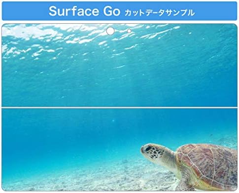 capa de decalque igsticker para o Microsoft Surface Go/Go 2 Ultra Thin Protetive Body Skins 004605 Sea Turtle Sea Photo
