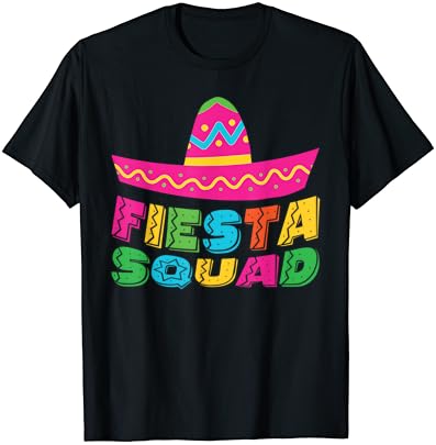 Cinco de Mayo Tee, Fiesta Esquadrão Partido mexicano Cinco de Mayo T-shirt
