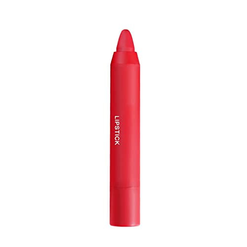 Batom de maquiagem labial hidratante 12Colorsmatte Durnando Long Lipstick Water Crayons Smooth Velvet Velvet Crayon Lipstick Super