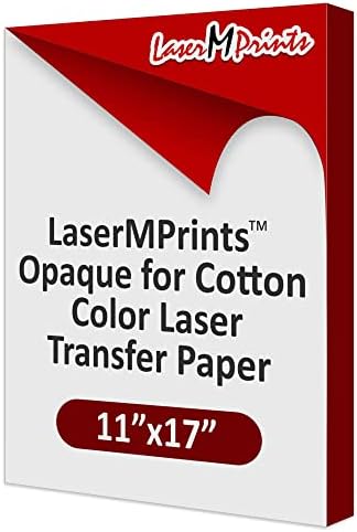 Lasermprints Oppa para papel para transferência de laser de cor de algodão, 11 x 17