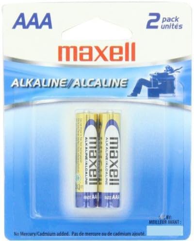 Maxell AAA Gold Gold Series Alkaline Battery Varejão - 2 pacote