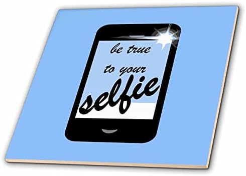 3drose seja fiel aos seus aplicativos de fotos de smartphone de selfie - azulejos