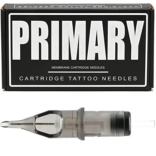 Supplência de tatuagem de elemento - agulhas de cartucho de tatuagem primária - Liner redondo - caixa de 20 - Membrana