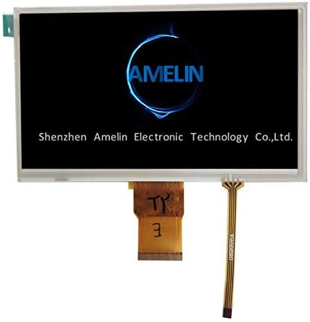 Amelin 7 polegadas LCD 1024x600 com tela de toque de resistência TFT Module 7 Tela LCD Tela