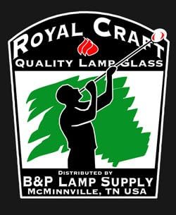 B&P LAMP® 1 1/4 de polegada por 4 1/2 polegada de vidro transparente Crimp estilo de estilo top lâmpada para lâmpadas de estilo