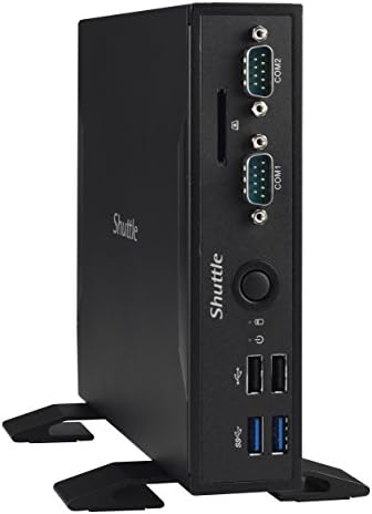 Shuttle XPC Slim DS67U7 Intel Skylake I7-6500U, Gigabit LAN Dual, design sem ventilador, saída de vídeo duplo DDR3L SODIMM MAX