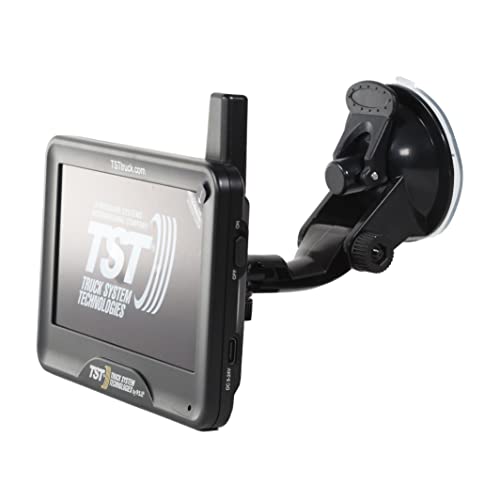 TST 507 Sistema de monitoramento de pressão dos pneus com 10 fluxo através de sensores e exibição colorida para hastes de válvula