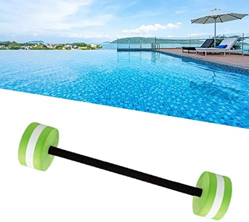 Yiju água halteres piscina exercício artrite artrite aquática swim barbell, eva portátil, exercícios aquáticos halteres