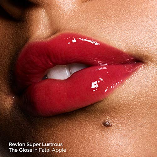 Lip Gloss by Revlon, Super Lustrous the Gloss, Unnicky, High Shine Finish, 207 Pink Sky, 0,13 oz