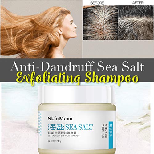 Confoliação do mar de Talkyo Anti-casca Degleasing Degleases Shampoo Hair de Produtos de Cabelo de Manteiga