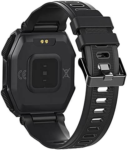 -Rock Screen grande relógio inteligente Relógio cardíaco Blod Pressure Bluetooth para exibição de braço Monitor Smart Watch WN0
