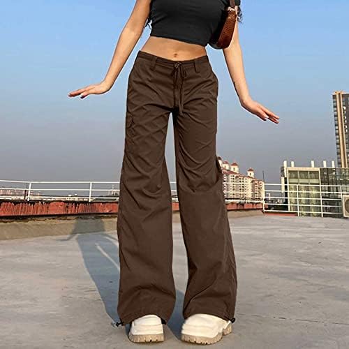 Mulheres Moda Estética Vintage Vintage Salia Jeans de Jeans do nariz de cintura elástica de cintura baixa e elástica
