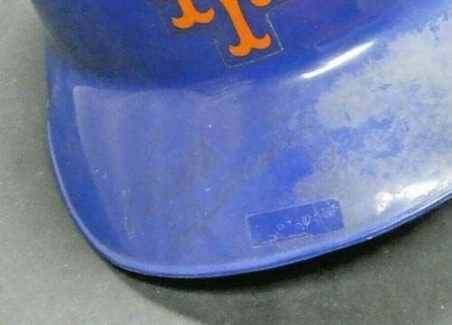 O jogo do Mets de 1980 usado capacete assinado por Keith Hernandez possivelmente usado por ele ?? - Capacetes de jogo autografado