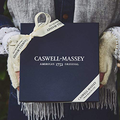Caswell-Massey Triple Milled Século Signature Signature Try-Soap Set, Almond, Lavender & Verbena Soap Bars para homens e mulheres,