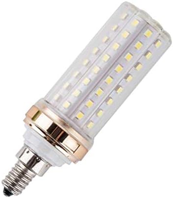 Lâmpadas LED Edearkar E12, Bulbos de Candelabra de 20W, equivalente a 180 watts-88 LEDs 2835 Smd 1800lm 3000k Base decorativa