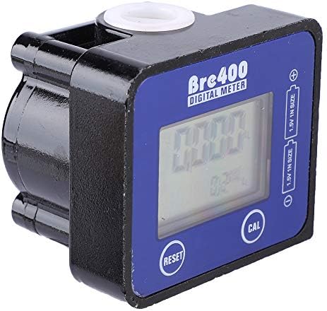 Medidor de sensor de água de fluxo, 1/2 Diesel Fluxo do medidor de óleo do medidor de fluxo de óleo Medidor LCD Visor 1% de alta precisão