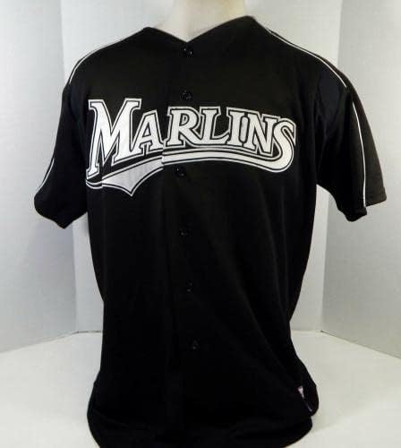 2003-06 Florida Marlins Bodishbaugh 82 Game usou Black Jersey BP St XL 131 - Jogo usou camisas MLB