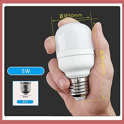 Lâmpada LED E27, lâmpada de energia de 25W, lâmpada não minimizável, luz incandescente equivalente de 800w, lâmpada de alta brilho
