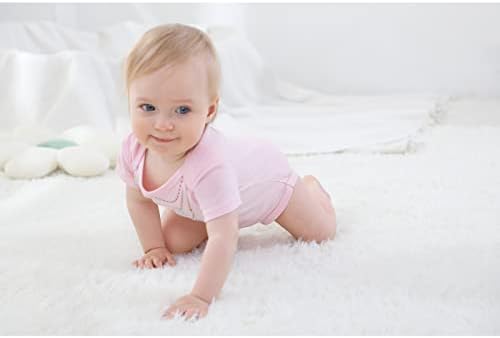 Manga curta Bodysuit -bebê recém -nascido calça de bebê roupas para bebês e roupas de menina
