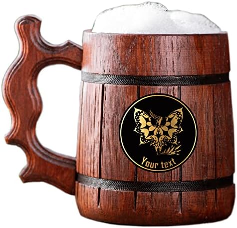 MHW Gringeking Legiana Wooden Beer Caneca. Caneca de cerveja MHW personalizada. Gamer caneca tanque. Presente para