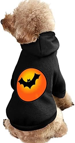 Halloween Bat Moon Winter Pet Hoodie Sweothirts PLAPLOVER PRIMA