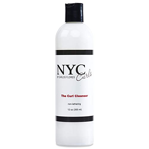 NYC enrola o limpador de cacho | Melhor alternativa de shampoo livre de sulfato para cabelos encaracolados, coiliados