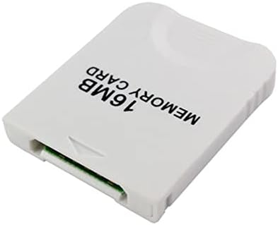 TX Girl 1 Piece 16MB White Memory Card para Nintendo Wii Gamecube GC GOGO 16MB 16M