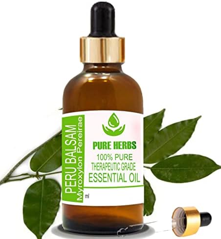 Ervas puras Peru Balsam Pure & Natural Teleapeautic Indical Ishelply Oil com conta -gotas 100ml