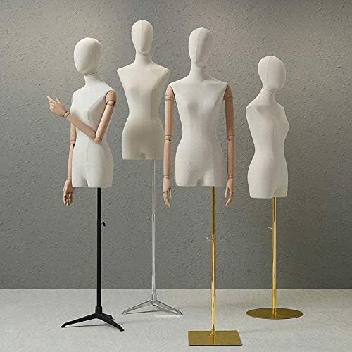 Mannequim Dummy Body Display Stand Manequim Ajuste Ajusta Ajuste Formas de vestido dummy para costurar roupas de altura ajustável