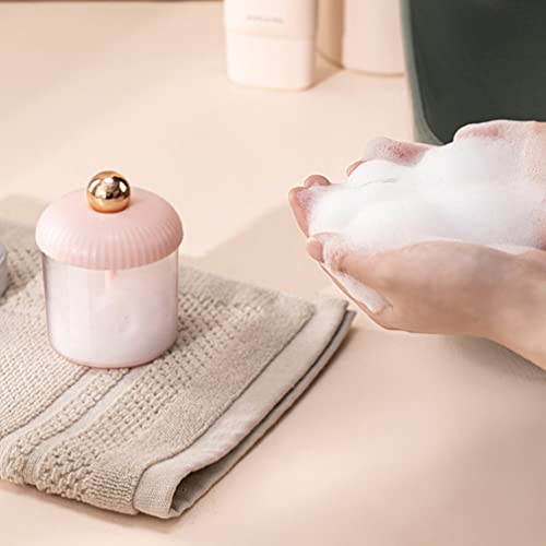 Solustre Hand Tools 2PCs Face Wash Foamer Fabricante de espumas de espuma de espuma de espuma Facial Facial Cleanser Copo Chapa de