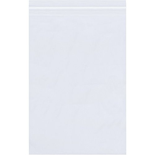 Marca parceira marca PPB4054 Reclosable 8 Mil Poly Bags, 8 x 18, Limpo