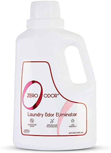 Odor zero - eliminador de odor de lavanderia - tecnologia molecular patenteada melhor para roupas, toalhas e roupas de cama, sapatos,