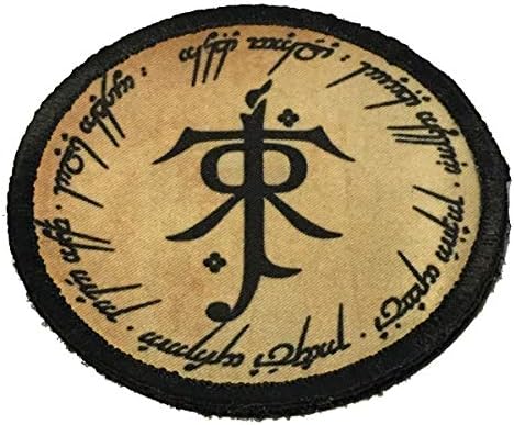 Tolkein Ring of Power 3 Circle Morale Patch Tactical Militar feito nos EUA