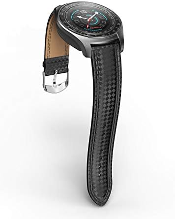 LINSAY® EX-7 Smart Watch Watch Black com câmera e Google Assistant