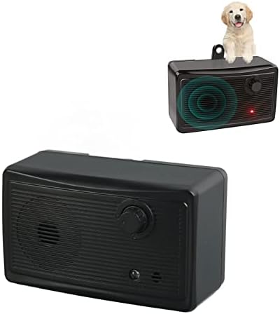 Caixa de latido PENO, dispositivo de controle de casca ao ar livre controle ultrassônico à prova de intempéries para cães grandes