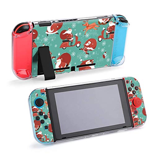 Caso para Nintendo Switch, Christmas Findeless Five Pieces define os acessórios de console de casos de capa protetores para