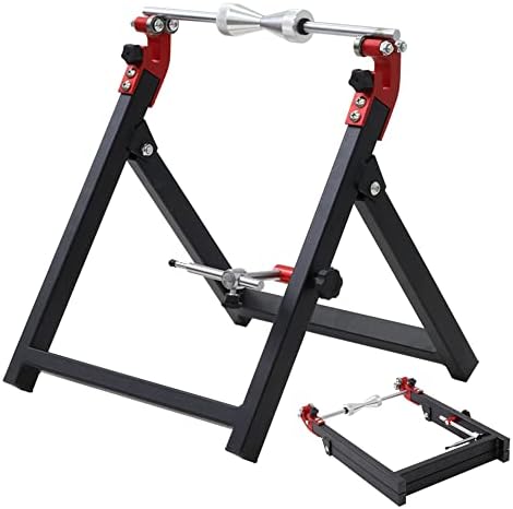 Balanceador de roda de aro de bicicleta Japard, balanceador de pneus, suporte de truque de roda estática, cones de centralização