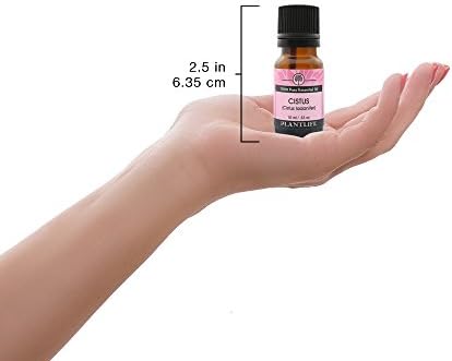 Plantlife Cistus Aromaterapy Oil Essential - diretamente da planta pura grau terapêutica - sem aditivos ou filtros - 10