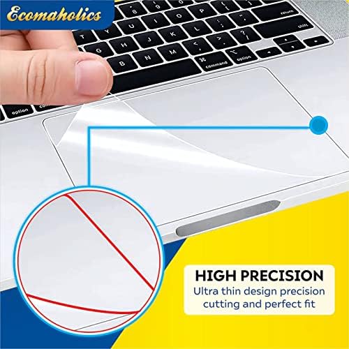 Laptop Ecomaholics Touch Pad Protetor Protector para Dell Latitude 3180 Educação 11.6 Laptop HD, Transparente Track Pad Protetor