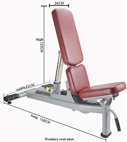 Ataay Banco de Dumbbell Ajuste Banco de Bancada Dumbbell Cadeira Fitness Cadeira Muscle Bench Press Fitness Stool