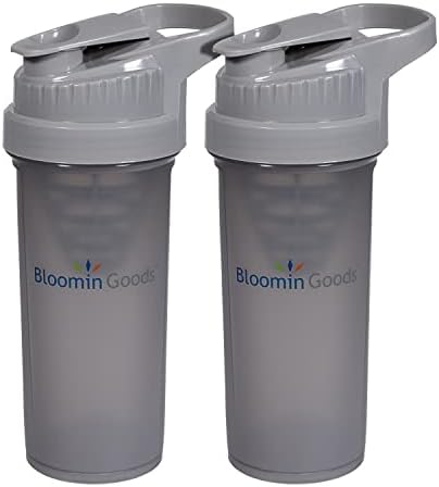 Lancheira isolada com 3 recipientes descartáveis ​​de preparação para refeições, 2 garrafas de agitador e pacotes de gelo reutilizáveis,