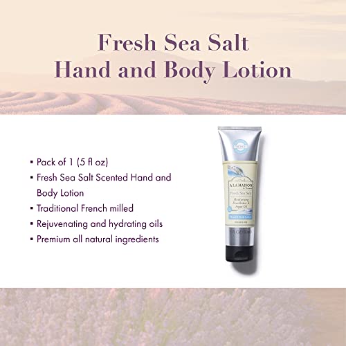 Uma loção de sal marinho fresca à la, loção para a pele seca - mão natural e loção para o corpo