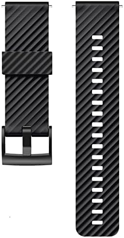 FACDEM 24MM PARA SUUNTO 7/SUUNTO D5 Substituição de pulseira Silicone Sports Smart Watch Straps para Suunto 9 Baro/Sport