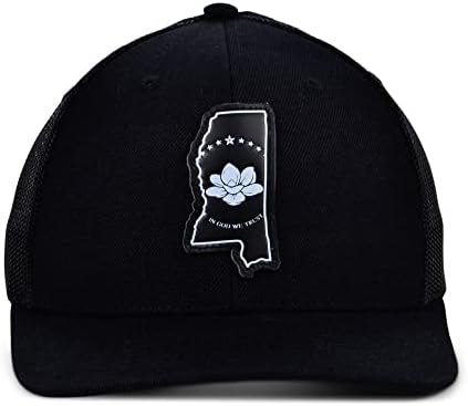 Coroas locais o Mississippi Patch Cap Hat para homens e mulheres
