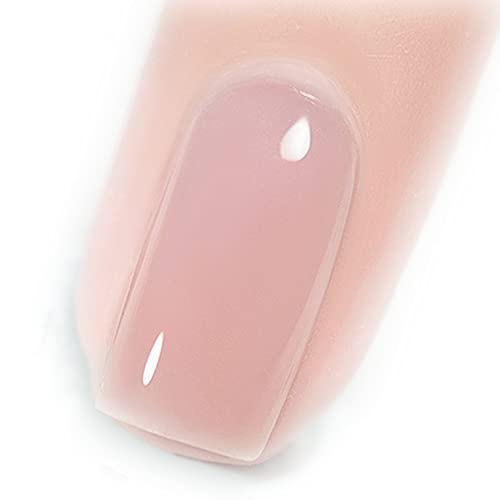 Vishine geléia gel esmalte nu nua rosa gel esmalte 15ml translúcido rosa absorção de gel de gel de gel LED UV Bright e leitosa